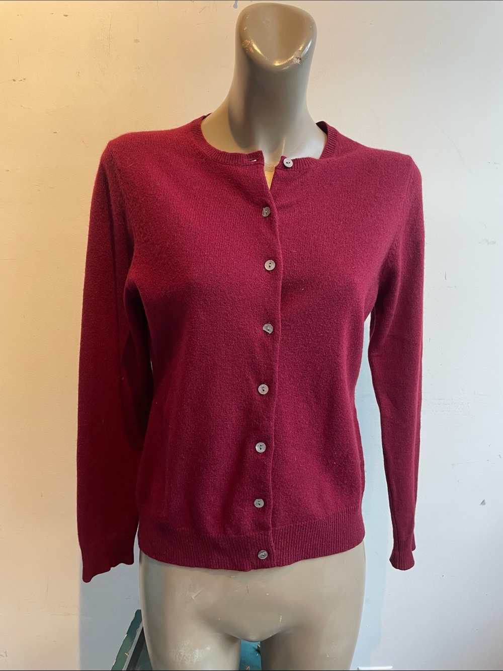 Lord & Taylor cashmere sweater cardigan